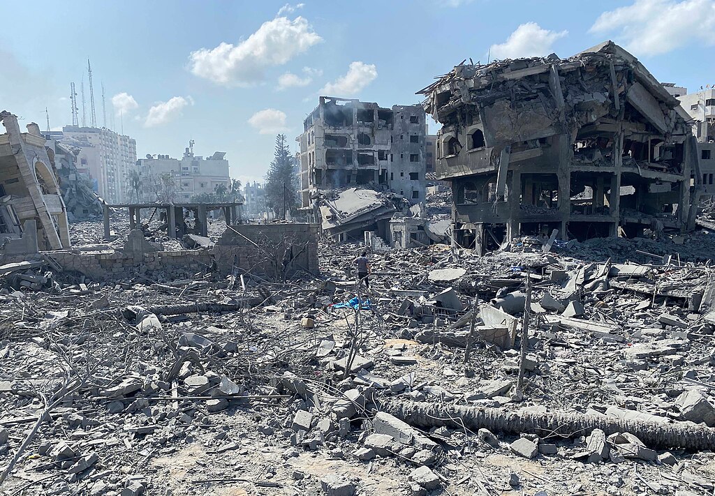 1024px Damage In Gaza Strip During The October 2023 31