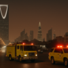 الدفاع المدني السعودي يعلن زوال الخطر بعد إنذارين في الرياض والخرج