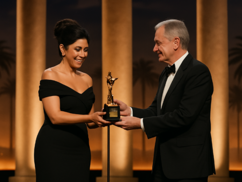 مهرجان الجونة السينمائي يفتتح دورته التاسعة ويكرّم منى زكي مهرجان الجونة السينمائي يفتتح دورته التاسعة ويكرّم منى زكي